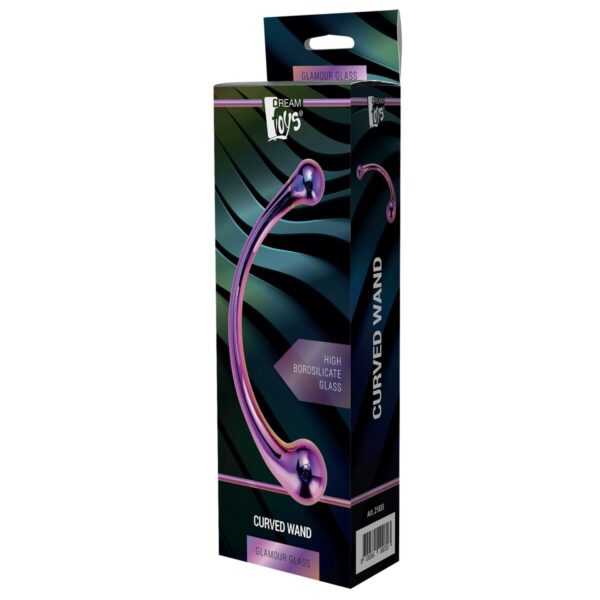 Classic Dong Dream Toys Glamour Glass Multicolour Ø 3,5 cm - Image 4