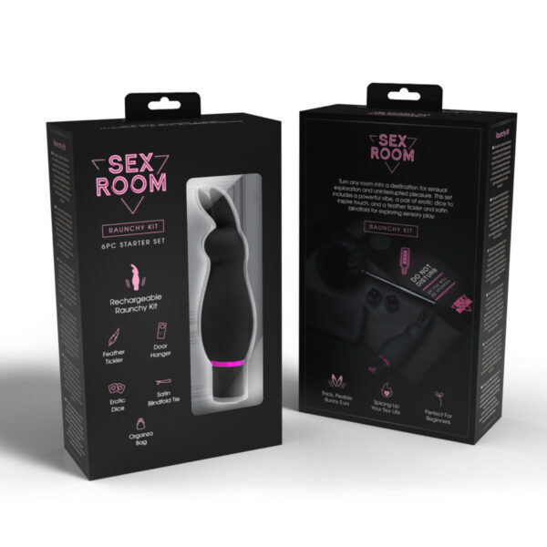 Classic Vibrator Dream Toys Sex Room Raunchy Kit Black - Image 3