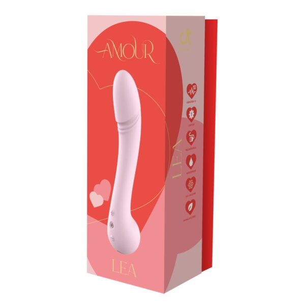 Classic Vibrator Dream Toys Amour Flexible Pink - Image 8
