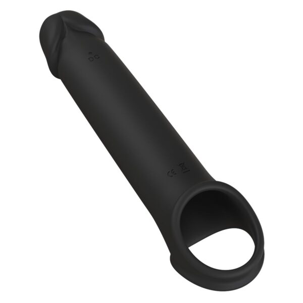 Penis cover Dream Toys Ramrod Black Ø 4,4 cm - Image 3