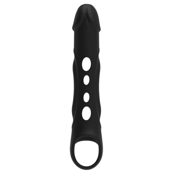 Penis cover Dream Toys Ramrod Black Ø 4,2 cm - Image 2
