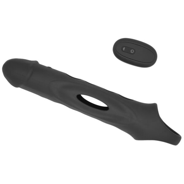 Penis cover Dream Toys Ramrod Black Ø 4,2 cm - Image 6